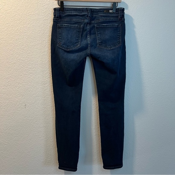 Women’s Kut from the Kloth dark wash distressed skinny jeans size 2 - Picture 6 of 7